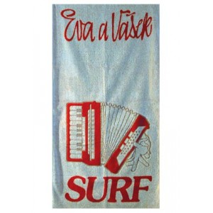 Velká osuška s logem SURFu